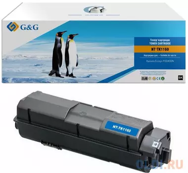 Картридж G&G NT-TK1160 7200стр Черный