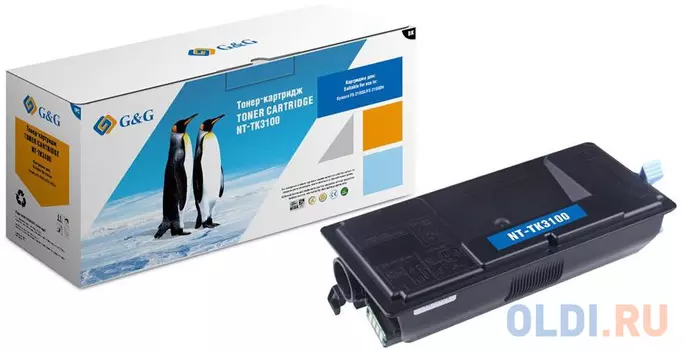 Картридж G&G NT-TK3100 12500стр Черный