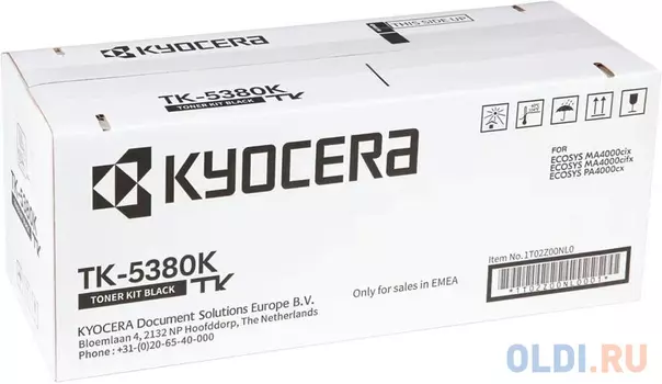 Картридж лазерный Kyocera TK-5380K 1T02Z00NL0 черный (13000стр.) для Kyocera PA4000cx/MA4000cix/MA4000cifx