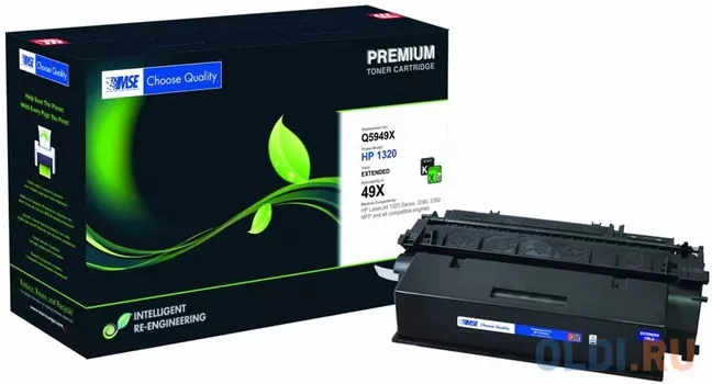 Картридж лазерный MSE Q5949X 49X-XL-MSE черный (6000стр.) для HP LJ 1320/3390/3392
