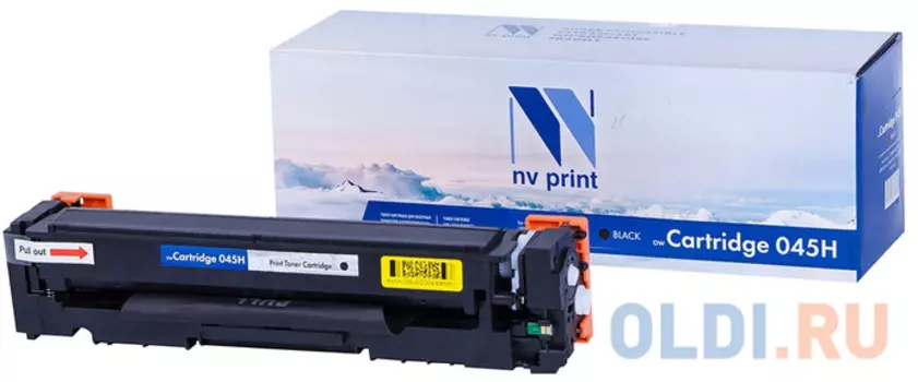 Картридж лазерный NV PRINT (NV-045HBK) для CANON MF635 / LBP611/ 613, черный, ресурс 2800 страниц