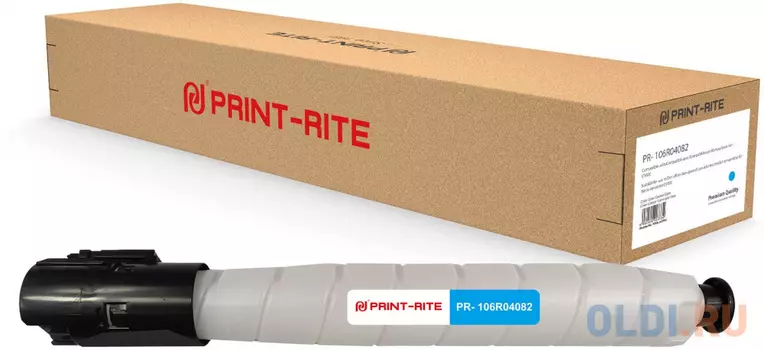 Картридж лазерный Print-Rite TFXALACPRJ PR-106R04082 106R04082 голубой (26500стр.) для Xerox VersaLink C9000DT