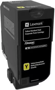 Картридж Lexmark 74C5SYE для CX725de CX725dhe CS725de CS720de желтый 7000стр