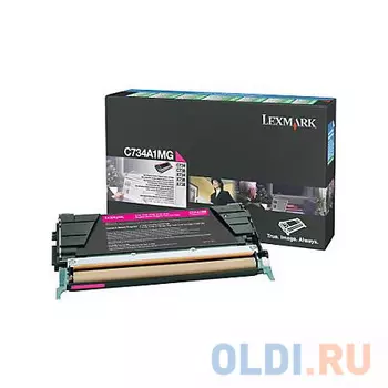 Картридж Lexmark C736H1MG для C73X/X73X пурпурный 10000стр