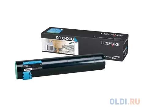 Картридж Lexmark C930H2KG для C935 черный 38000стр