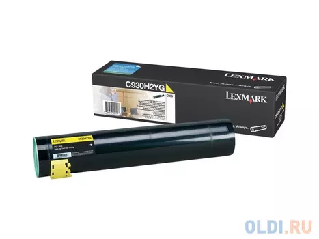 Картридж Lexmark C930H2YG для С935 желтый 24000стр