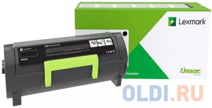 Картридж Lexmark чёрный, 25000 стр., для MS521, MS621, MX521, MX522, MX622, Ultra High Yield Corporate