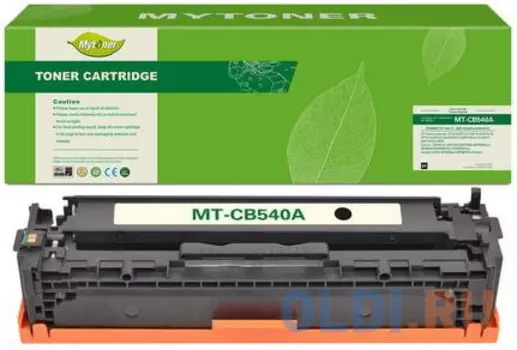 Картридж MyToner, аналог HP CB540A/125A/Canon 716 черный 2.2k с чипом