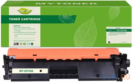 Картридж MyToner, аналог HP CF218A 1.4k с чипом