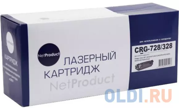 Картридж NetProduct Cartridge 728 2100стр Черный