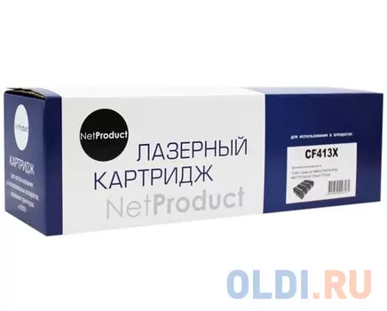 Картридж NetProduct CF413X для HP CLJ M452DW/DN/NW/M477FDW/477DN/477FNW пурпурный 5000стр