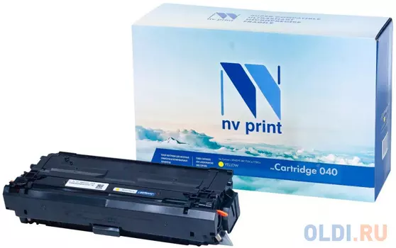 Картридж NV-Print 040 Y 5400стр Желтый