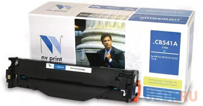 Картридж NV-Print CB541A 1500стр Голубой