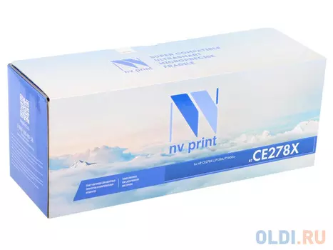 Картридж NV-Print CE278X 2500стр Черный