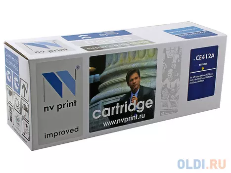 Картридж NV-Print CE412A CE412A CE412A CE412A CE412A 2600стр Желтый