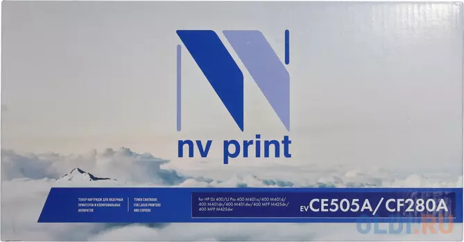 Картридж NV-Print CF280A CF280A CF280A CF280A 2300стр Черный