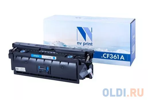 Картридж NV-Print NV-CF361AC 5000стр Голубой