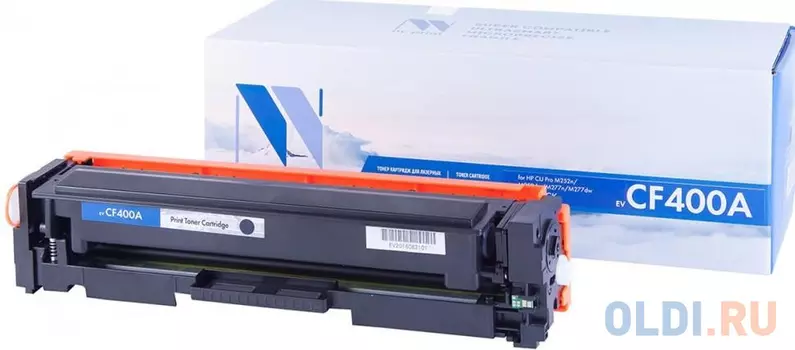 Картридж NV-Print CF400A 1500стр Черный