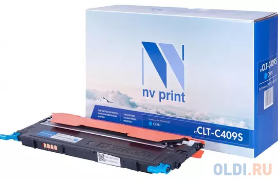 Картридж NV-Print CLT-C409S 1000стр Голубой