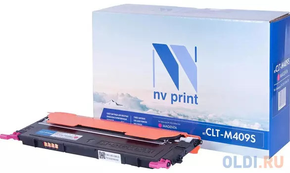Картридж NV-Print CLT-M409S 1000стр Пурпурный