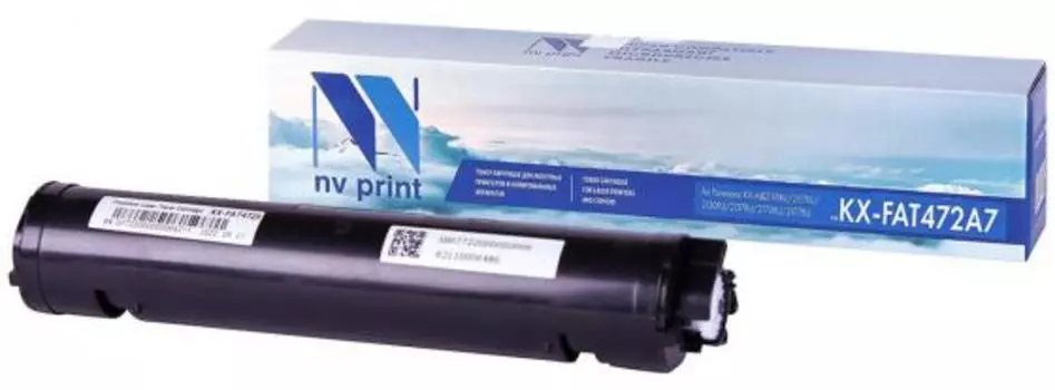 Картридж NV-Print KX-FAT472A7 черный (black) 2000 стр для Panasonic KX-MB2110RU/2117RU/2130RU/2137RU/2170RU/2177RU
