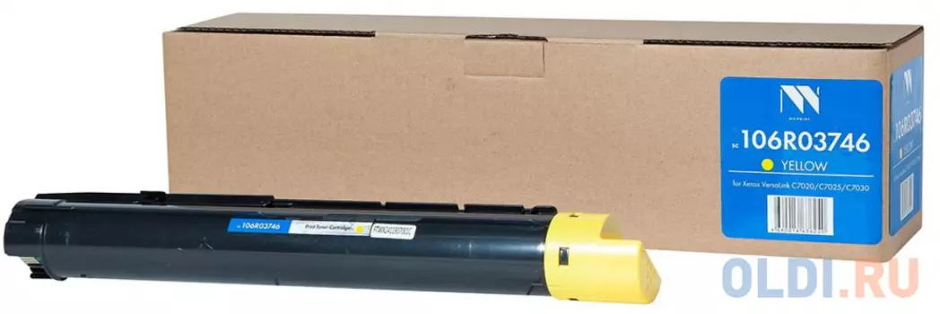 Картридж NV-Print NV-106R03746 16500стр Желтый