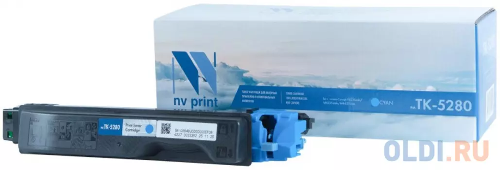 Картридж NV-Print NV-TK-5280C 11000стр Голубой