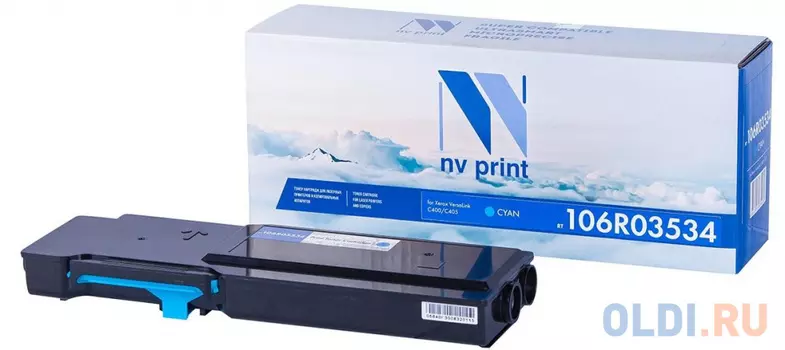 Картридж NV-Print 106R03534 8000стр Голубой