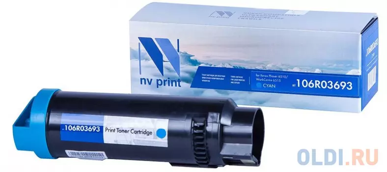 Картридж NV-Print 106R03693 4300стр Голубой