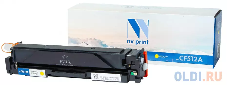 Картридж NV-Print NV-CF512A 900стр Желтый