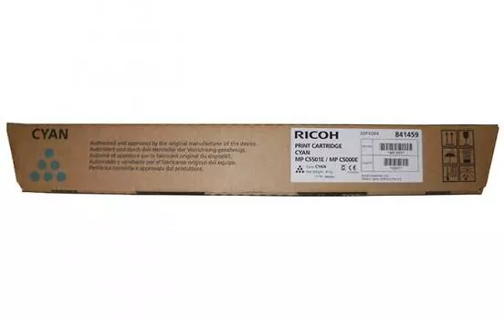 Картридж Ricoh 841459/842051 голубой (cyan) 18000 стр для Ricoh Aficio MP C4501/5501