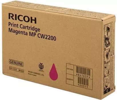 Картридж Ricoh 841637 пурпурный (magenta) 440 стр для Ricoh Aficio MP CW2200SP