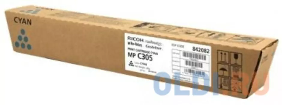 Картридж Ricoh 842082 4000стр Голубой