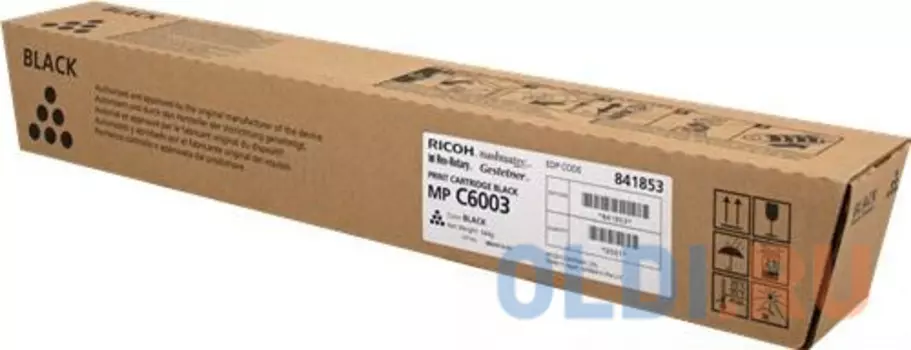 Картридж Ricoh MPC6003 33000стр Черный