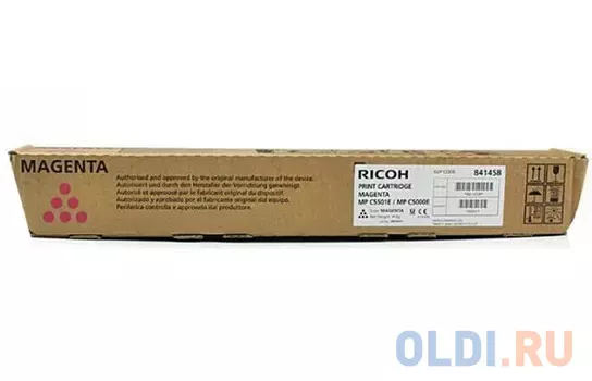 Картридж Ricoh MPC5501E/MPC5000E для Aficio MPC4000/C5000/С4501/С5501 пурпурный 18000стр