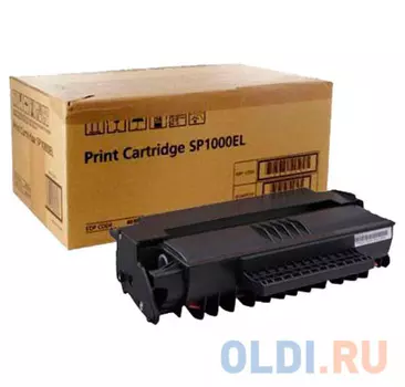 Картридж Ricoh SP 1000EL 2200стр Черный
