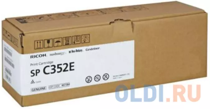 Принт-картридж Ricoh SP C352E 7000стр Черный