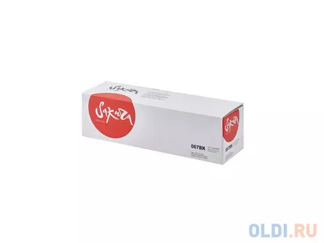 Картридж Sakura 067BK (5102C002 ) для Canon i-SENSYS LBP631/LBP633/MF651/MF655/MF657, черный, 1400 к. (чип без счетчика копий)