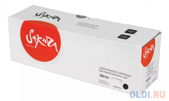 Картридж Sakura 106R01163/106R01167 для XEROX Phaser7760, черный, 32000 к.