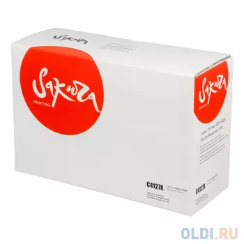 Картридж Sakura C4127X (27X) для HP LJ 4000/LJ 4000T/LJ 4000N/LJ 4050, черный, 10000 к.