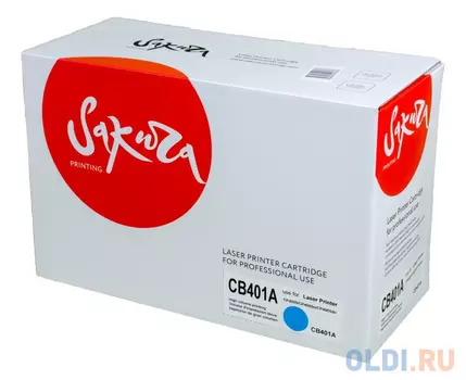 Картридж Sakura CB401A (642A) для HP LJ CP4005/LJ CP4005n/LJ CP4005dn, голубой, 7500 к.