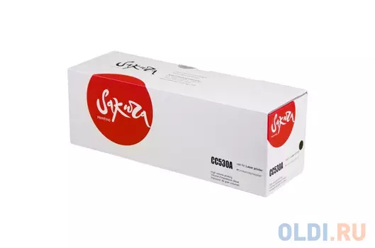 Картридж Sakura CC530A (304A) для HP LJ CM2320fxiMFP/CM2320nMFP/CM2320nfMFP/CP2025/CP2025n/CP2025dn/CP2025, черный, 3500 к.