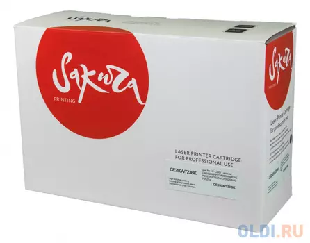Картридж Sakura CE250A/723Bk для HP, Canon LJ CM3530MFP/CM3530fsMFP/CP3525/CP3525n/CP3525dn/CP3525x, черный, 5000 к.