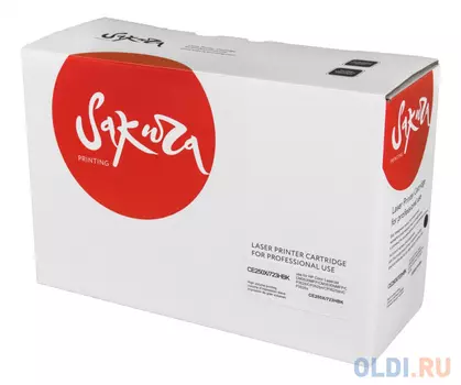 Картридж Sakura CE250X/723HBk для HP, Canon LJ CM3530MFP/LJ CM3530fsMFP/LJ CP3525/LJ CP3525n/LJ CP3525dn/LJ CP3525x, черный, 10000 к.