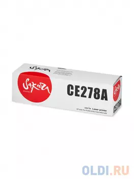 Картридж Sakura CE278A 2100стр Черный