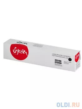 Картридж SAKURA CE310A/CF350A для HP LaserJet Pro CP1025, M175A/ M177fw/ M275, черный, 1200 к.