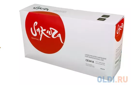 Картридж Sakura CE341A (651A) для HP LJ 700/LJ 775, голубой, 16000 к.