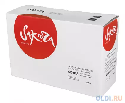Картридж Sakura CE400A (507A) для HP Ent500M551/Ent500M570/Ent500M575, черный, 5500 к.