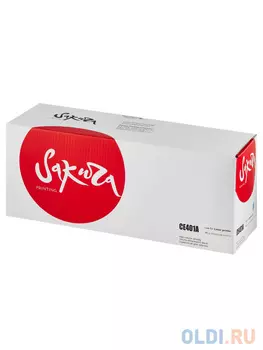 Картридж Sakura CE401A (507A) для HP Ent500M570/Ent500M551n/Ent500M525f/Ent500M525dn/Ent500M575f, голубой, 6000 к.