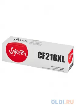 Картридж Sakura CF218XL для HP LJ m104a/LJ m104w/LJ m132a/LJ m132fn/LJ m132fw/LJ m132nw, черный, 6000 к.